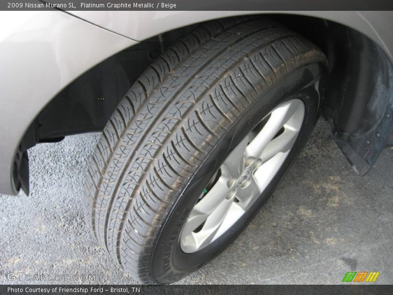 Platinum Graphite Metallic / Beige 2009 Nissan Murano SL