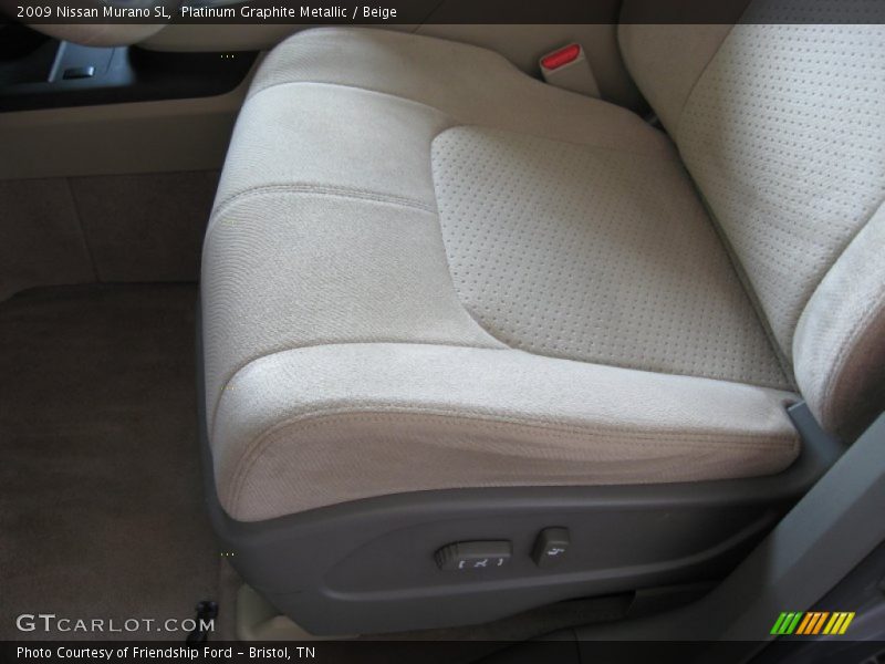 Platinum Graphite Metallic / Beige 2009 Nissan Murano SL