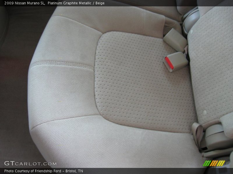Platinum Graphite Metallic / Beige 2009 Nissan Murano SL