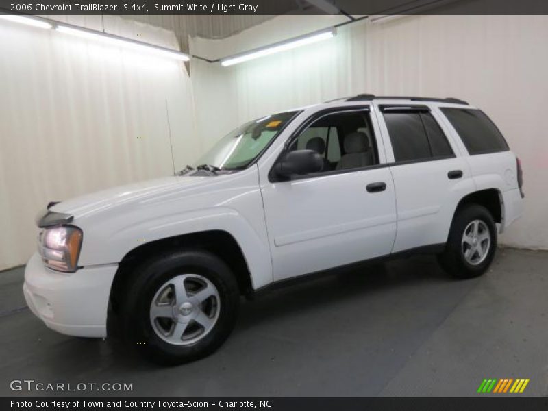 Summit White / Light Gray 2006 Chevrolet TrailBlazer LS 4x4