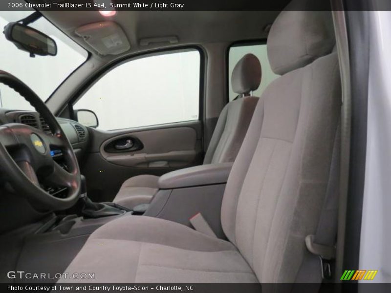 Summit White / Light Gray 2006 Chevrolet TrailBlazer LS 4x4