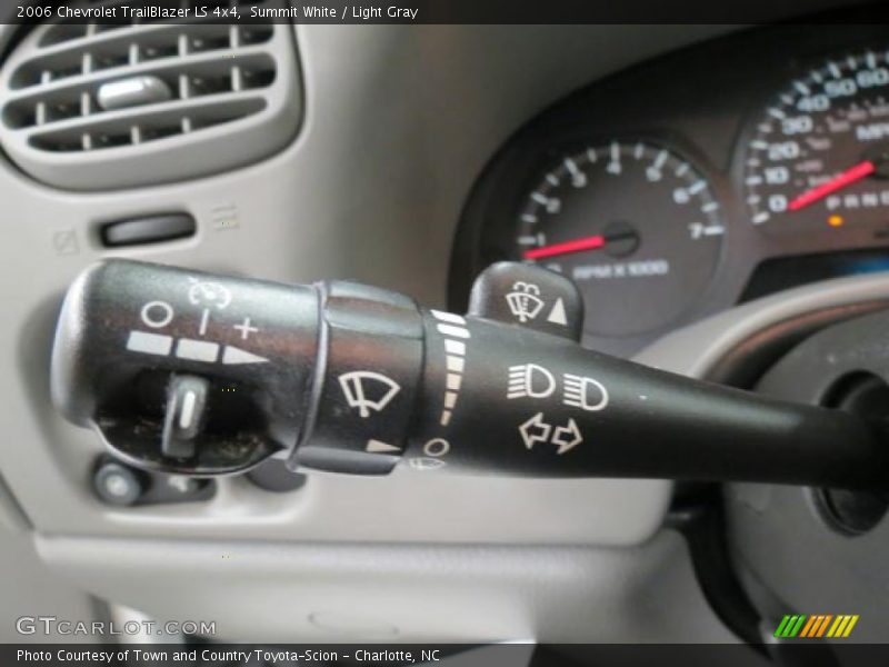Summit White / Light Gray 2006 Chevrolet TrailBlazer LS 4x4