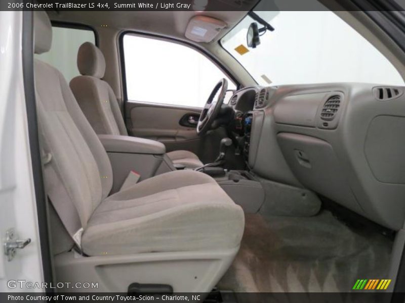 Summit White / Light Gray 2006 Chevrolet TrailBlazer LS 4x4