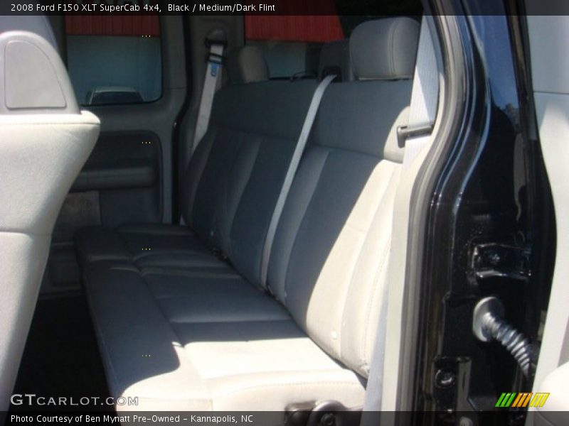 Black / Medium/Dark Flint 2008 Ford F150 XLT SuperCab 4x4