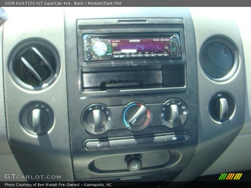 Black / Medium/Dark Flint 2008 Ford F150 XLT SuperCab 4x4
