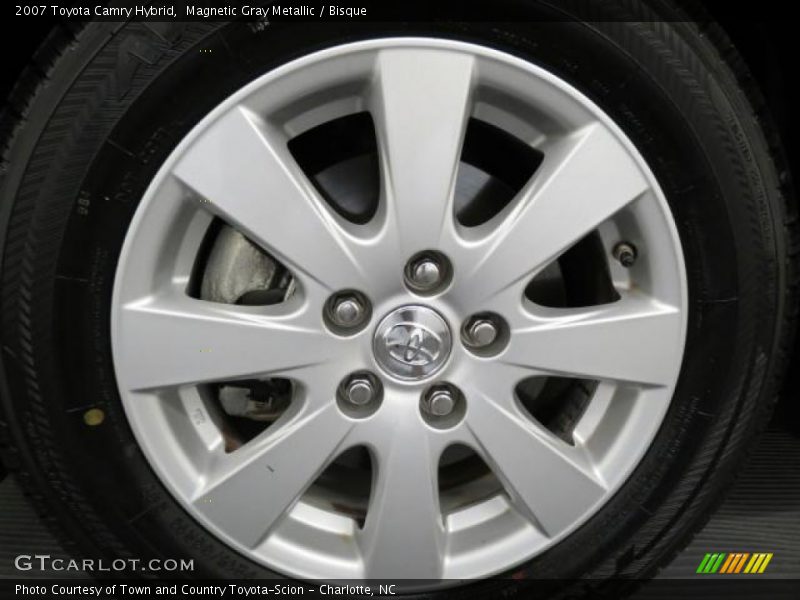 Magnetic Gray Metallic / Bisque 2007 Toyota Camry Hybrid