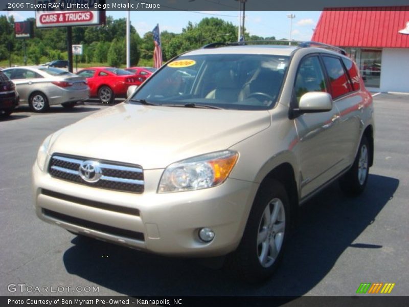 Beige Metallic / Taupe 2006 Toyota RAV4 Limited