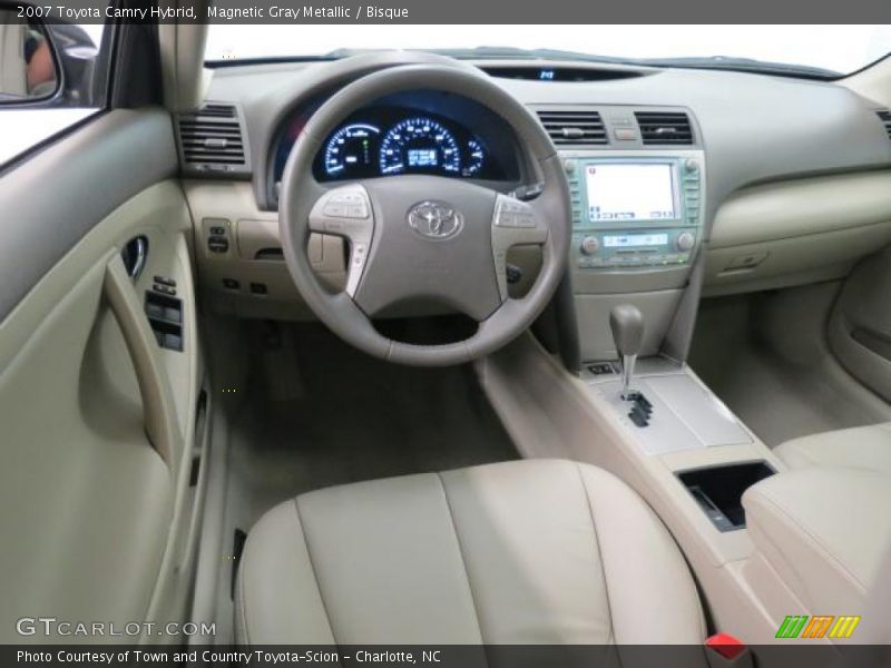 Magnetic Gray Metallic / Bisque 2007 Toyota Camry Hybrid