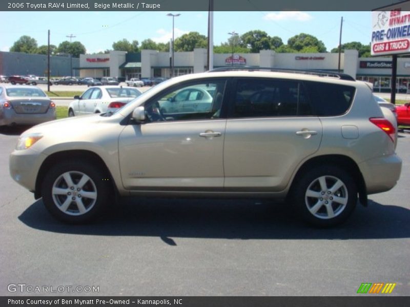 Beige Metallic / Taupe 2006 Toyota RAV4 Limited