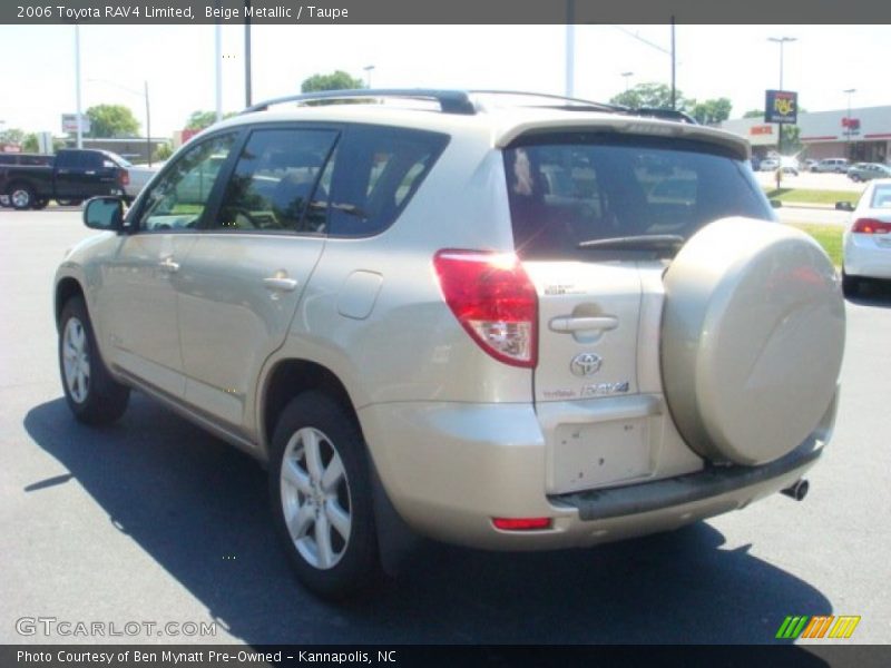 Beige Metallic / Taupe 2006 Toyota RAV4 Limited
