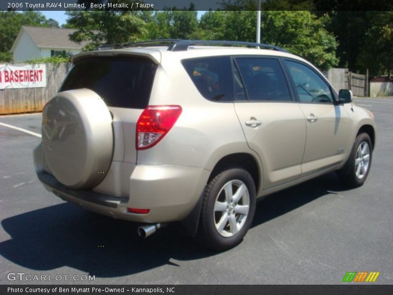 Beige Metallic / Taupe 2006 Toyota RAV4 Limited