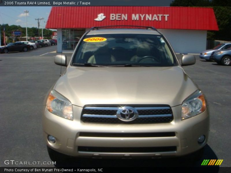 Beige Metallic / Taupe 2006 Toyota RAV4 Limited