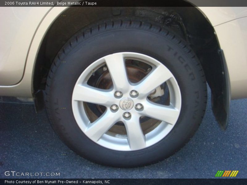 Beige Metallic / Taupe 2006 Toyota RAV4 Limited