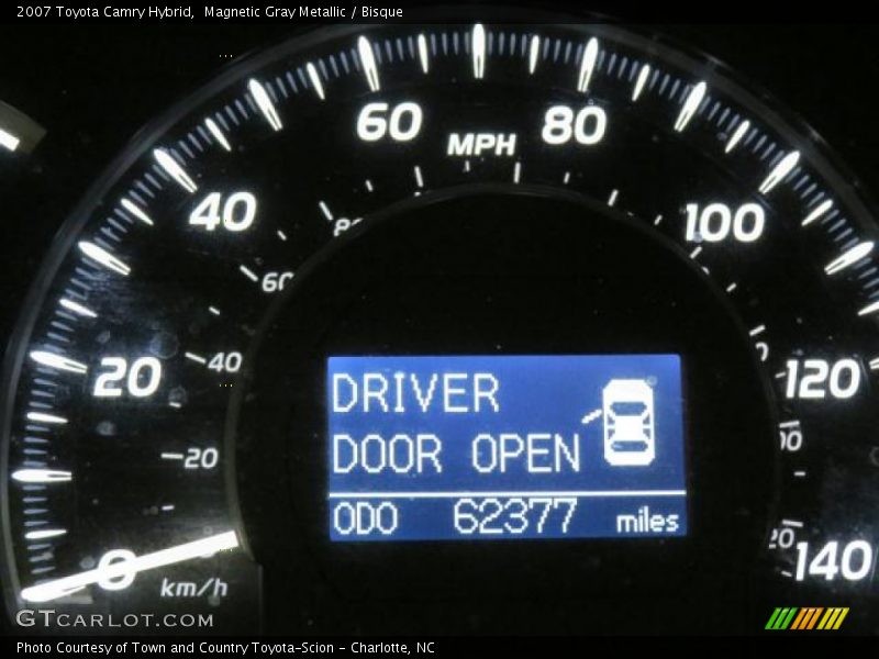 Magnetic Gray Metallic / Bisque 2007 Toyota Camry Hybrid
