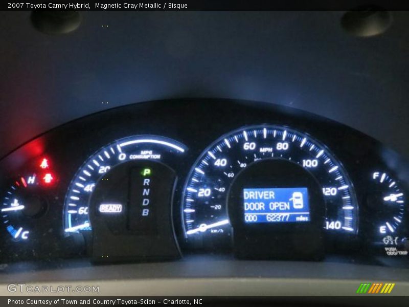 Magnetic Gray Metallic / Bisque 2007 Toyota Camry Hybrid
