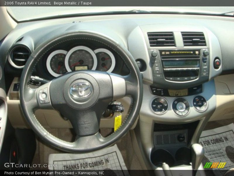 Beige Metallic / Taupe 2006 Toyota RAV4 Limited