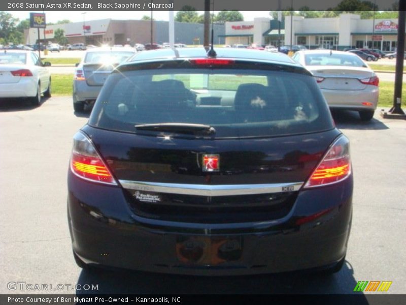 Black Sapphire / Charcoal 2008 Saturn Astra XR Sedan