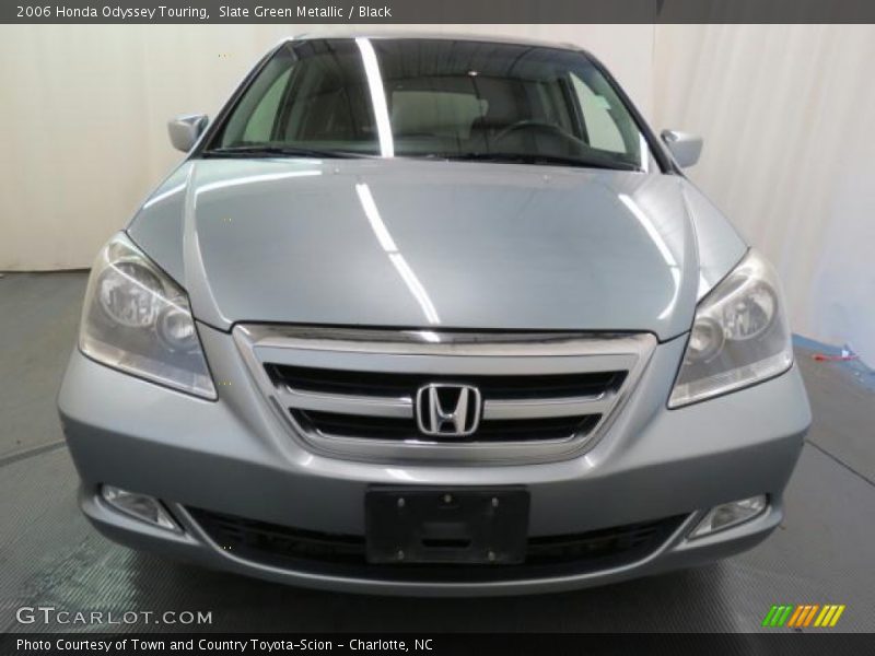 Slate Green Metallic / Black 2006 Honda Odyssey Touring