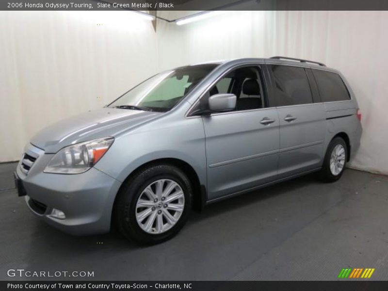 Slate Green Metallic / Black 2006 Honda Odyssey Touring