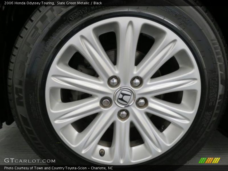 Slate Green Metallic / Black 2006 Honda Odyssey Touring