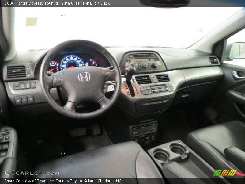 Slate Green Metallic / Black 2006 Honda Odyssey Touring