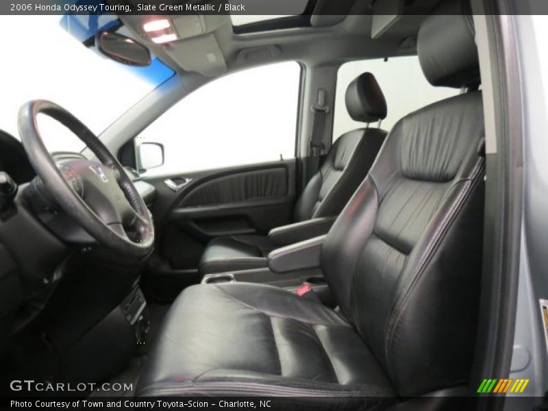 Slate Green Metallic / Black 2006 Honda Odyssey Touring