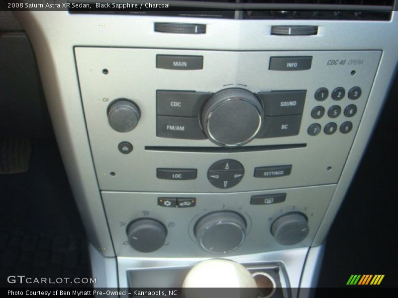 Black Sapphire / Charcoal 2008 Saturn Astra XR Sedan