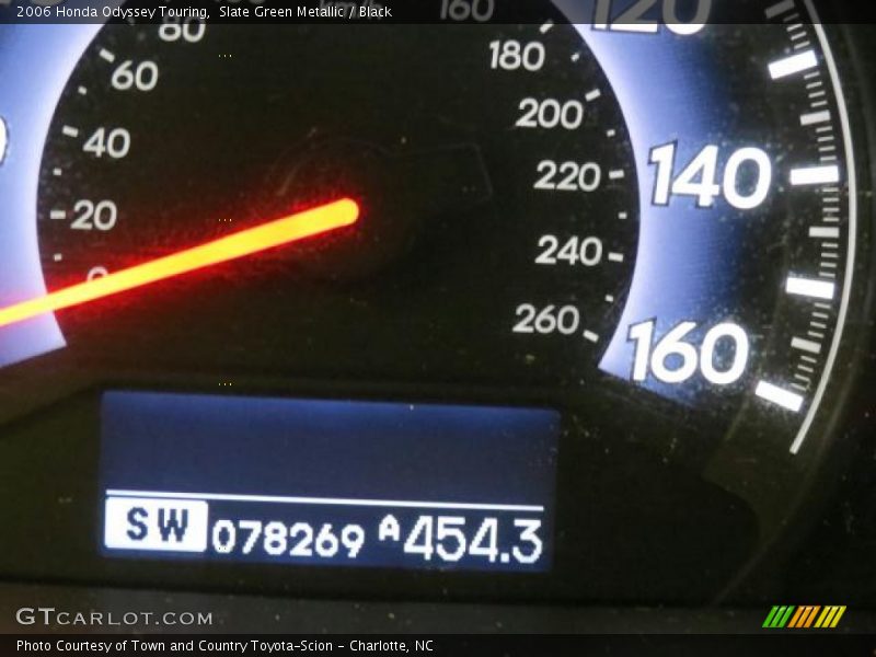 Slate Green Metallic / Black 2006 Honda Odyssey Touring
