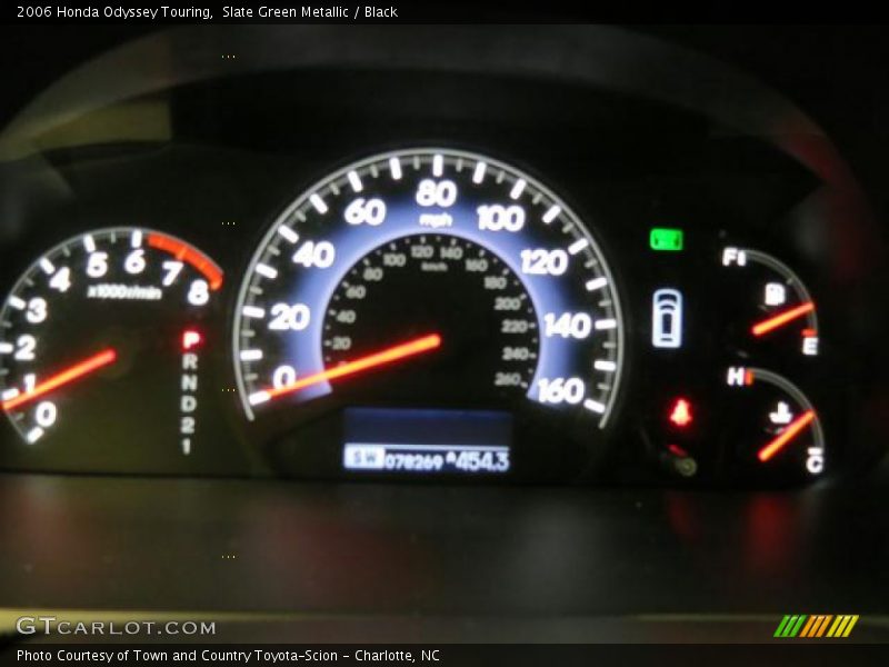 Slate Green Metallic / Black 2006 Honda Odyssey Touring