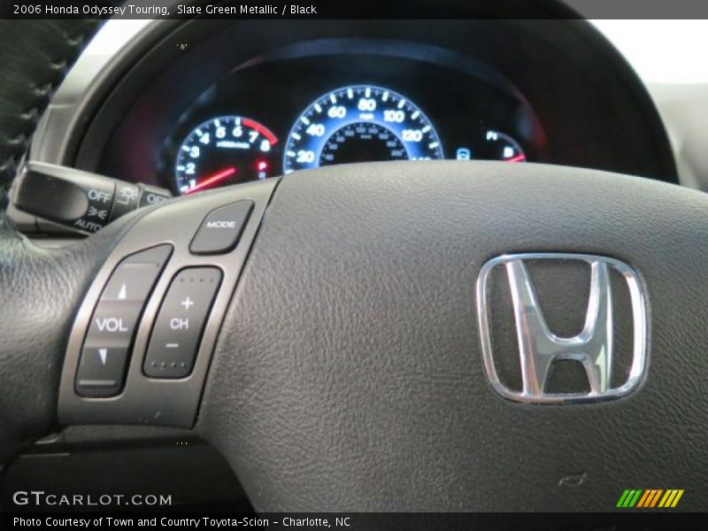 Slate Green Metallic / Black 2006 Honda Odyssey Touring