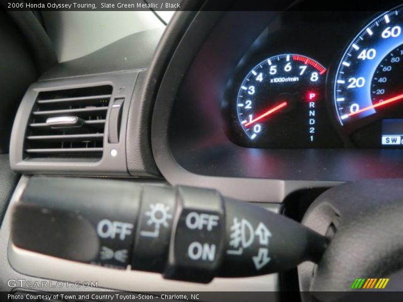 Slate Green Metallic / Black 2006 Honda Odyssey Touring