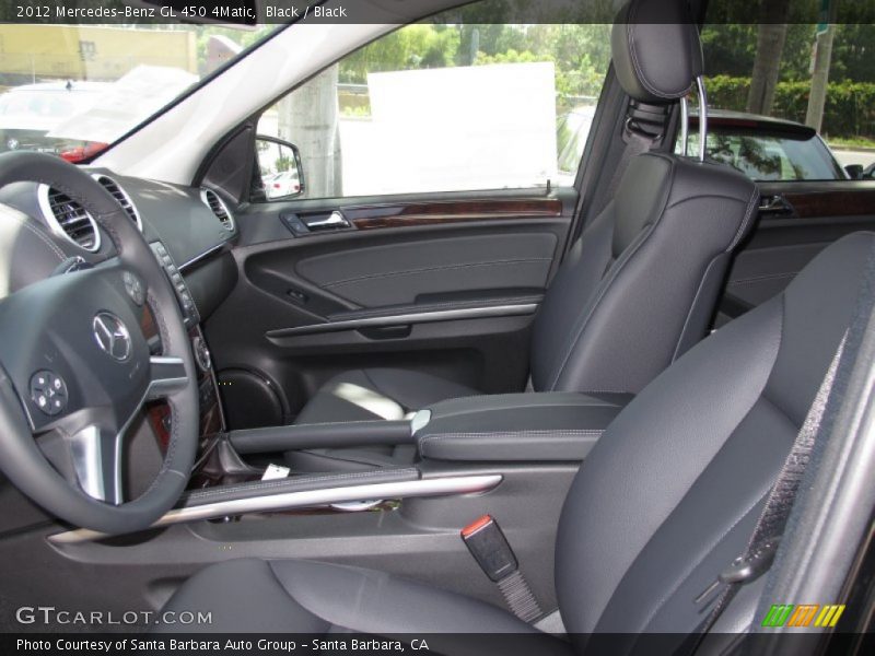 Black / Black 2012 Mercedes-Benz GL 450 4Matic