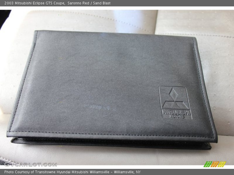 Saronno Red / Sand Blast 2003 Mitsubishi Eclipse GTS Coupe