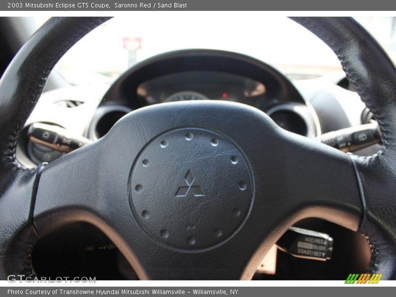 Saronno Red / Sand Blast 2003 Mitsubishi Eclipse GTS Coupe