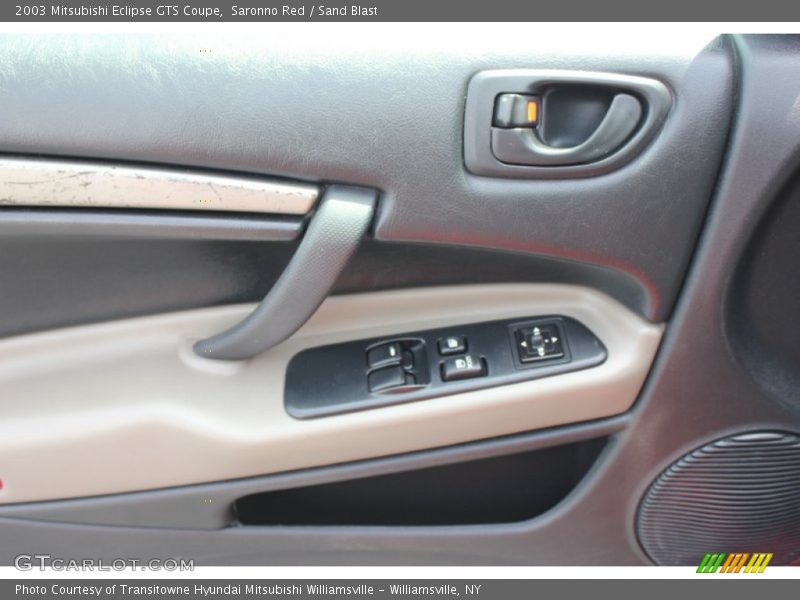 Saronno Red / Sand Blast 2003 Mitsubishi Eclipse GTS Coupe