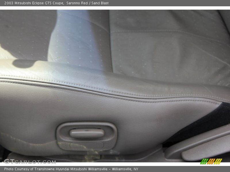 Saronno Red / Sand Blast 2003 Mitsubishi Eclipse GTS Coupe