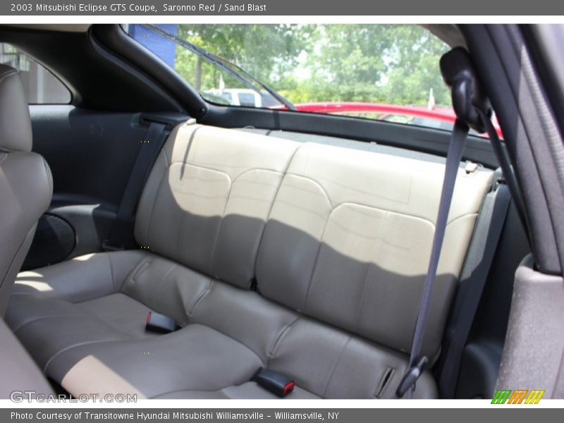 Saronno Red / Sand Blast 2003 Mitsubishi Eclipse GTS Coupe