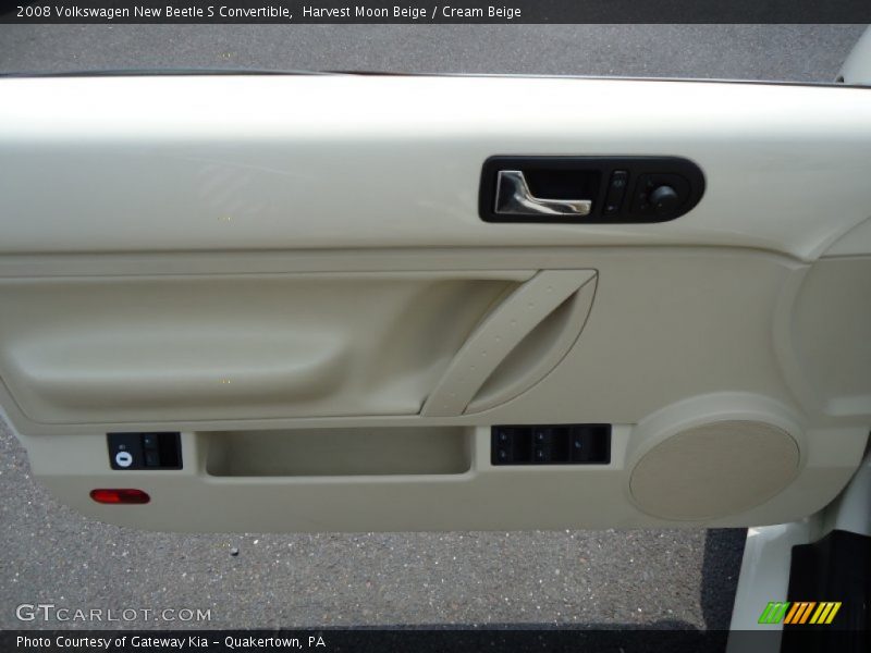 Harvest Moon Beige / Cream Beige 2008 Volkswagen New Beetle S Convertible