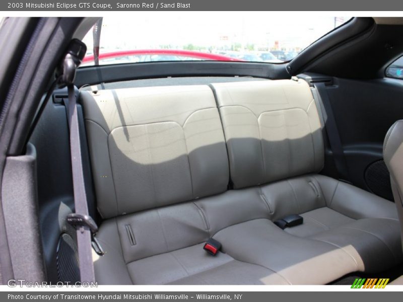 Saronno Red / Sand Blast 2003 Mitsubishi Eclipse GTS Coupe