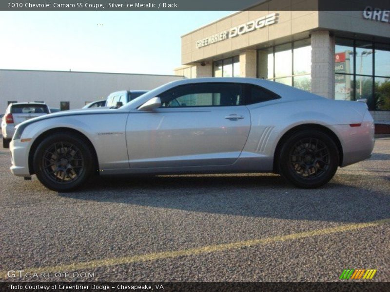 Silver Ice Metallic / Black 2010 Chevrolet Camaro SS Coupe