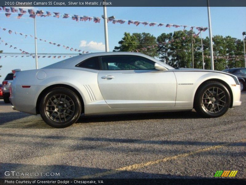Silver Ice Metallic / Black 2010 Chevrolet Camaro SS Coupe