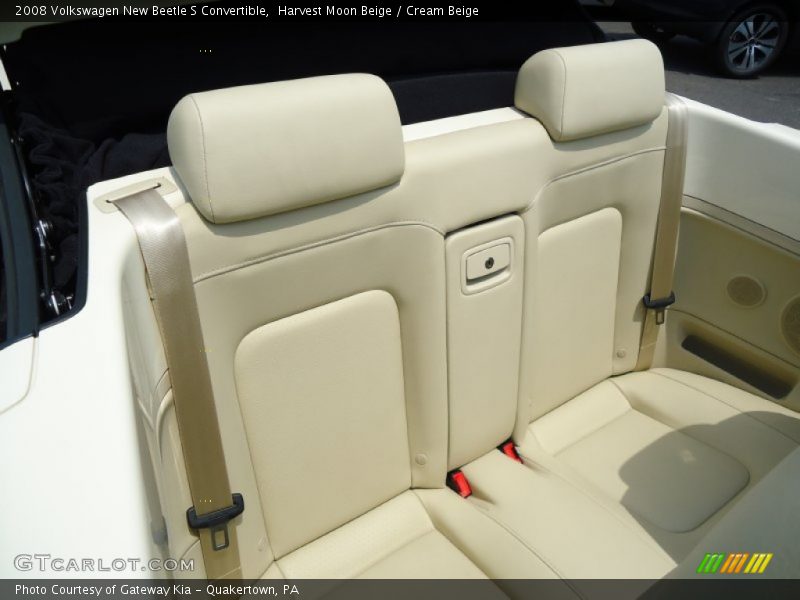 Harvest Moon Beige / Cream Beige 2008 Volkswagen New Beetle S Convertible