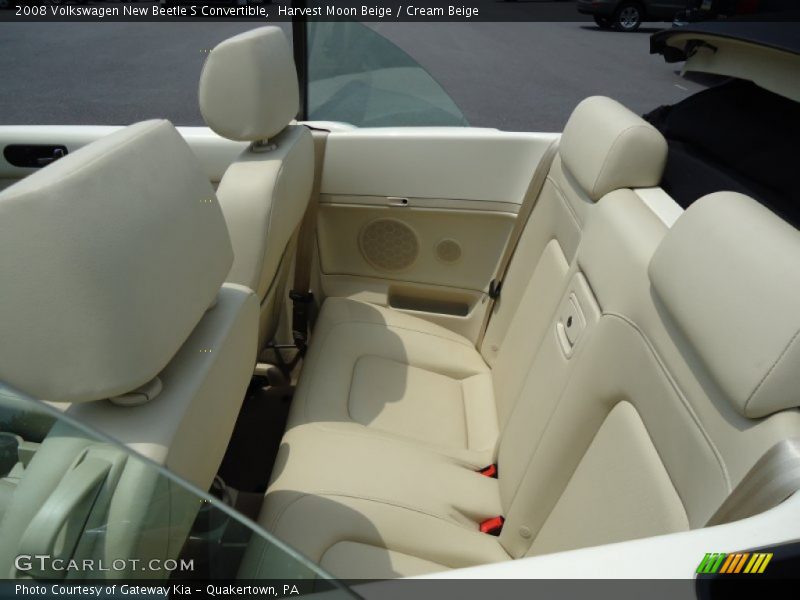 Harvest Moon Beige / Cream Beige 2008 Volkswagen New Beetle S Convertible