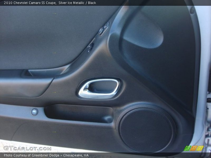 Silver Ice Metallic / Black 2010 Chevrolet Camaro SS Coupe