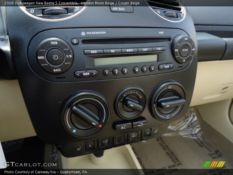 Harvest Moon Beige / Cream Beige 2008 Volkswagen New Beetle S Convertible