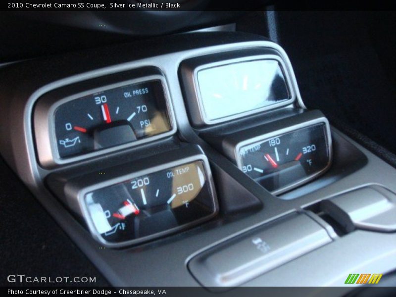 Silver Ice Metallic / Black 2010 Chevrolet Camaro SS Coupe