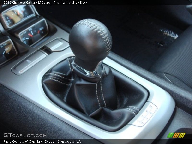 Silver Ice Metallic / Black 2010 Chevrolet Camaro SS Coupe