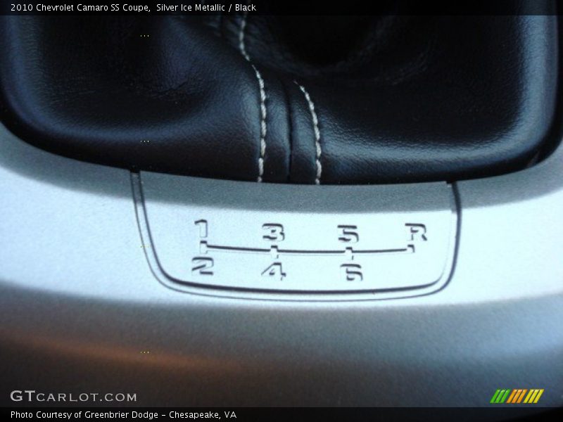 Silver Ice Metallic / Black 2010 Chevrolet Camaro SS Coupe