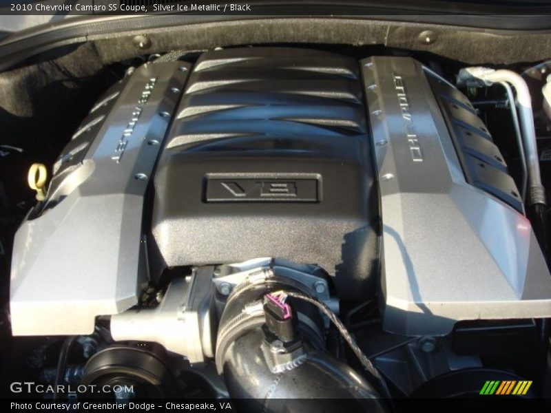Silver Ice Metallic / Black 2010 Chevrolet Camaro SS Coupe