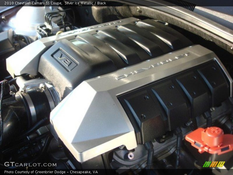 Silver Ice Metallic / Black 2010 Chevrolet Camaro SS Coupe